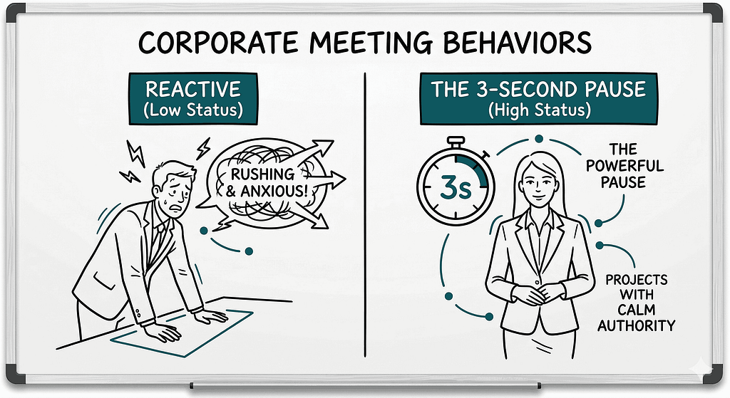 how strategic silence helps at work